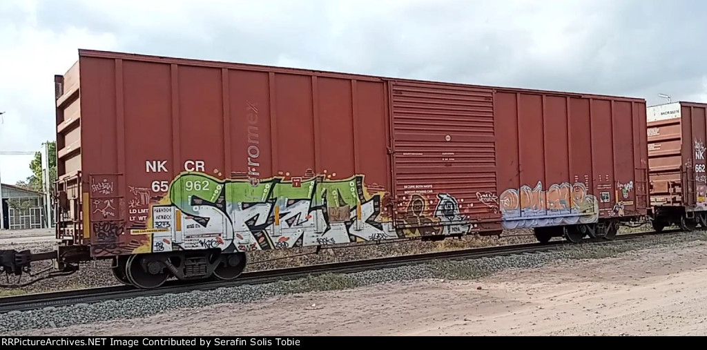 NKCR 65962 Rotulado Ferromex Con Grafiti